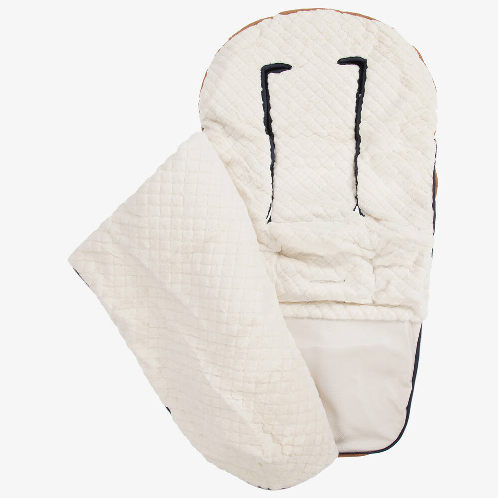 Mayoral Newborn-Blue Car Seat Baby Nest (90cm) | Childrensalon Outlet