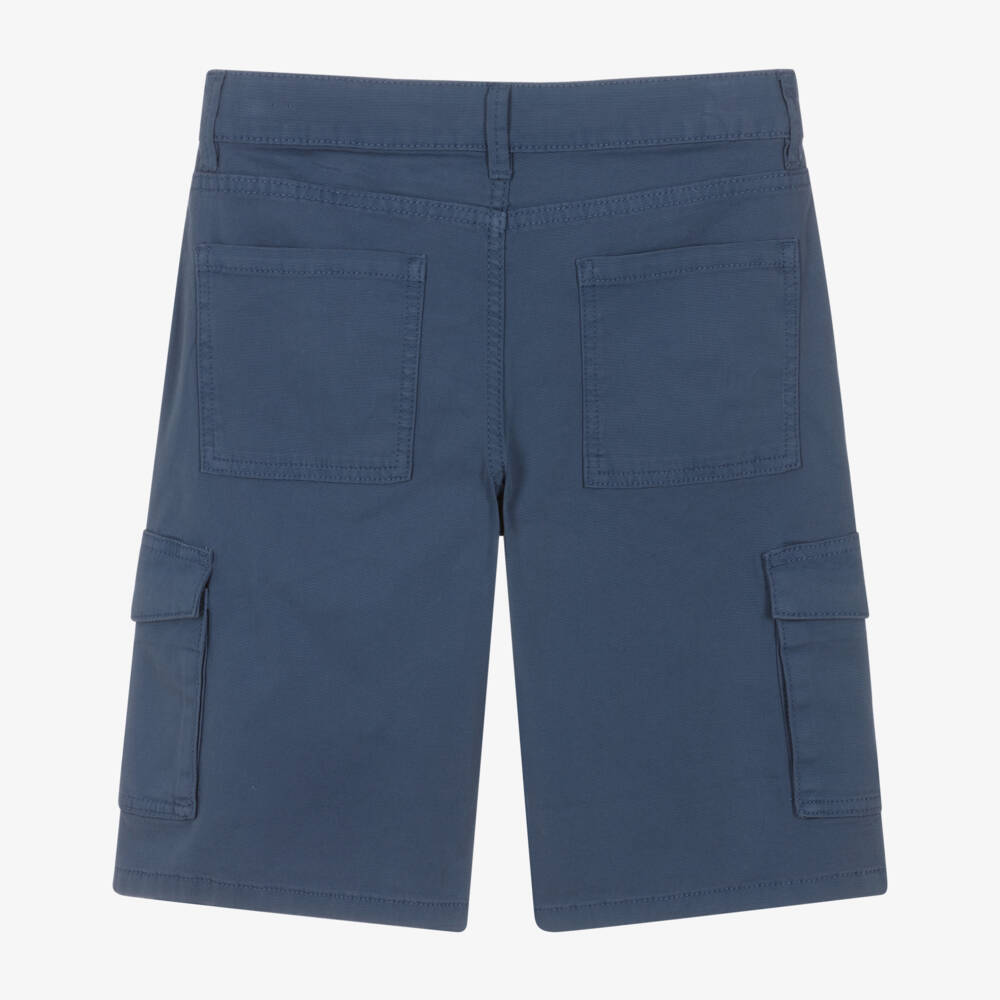 Mayoral Nukutavake-Blue Cargo Short | Childrensalon Outlet