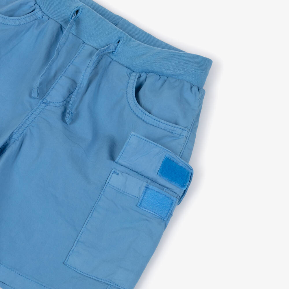 Mayoral-Blue Caro Shorts | Childrensalon Outlet