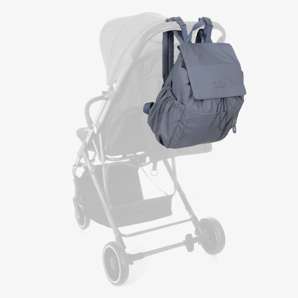 Mayoral Newborn-Blue Changing Bag Backpack | Childrensalon Outlet