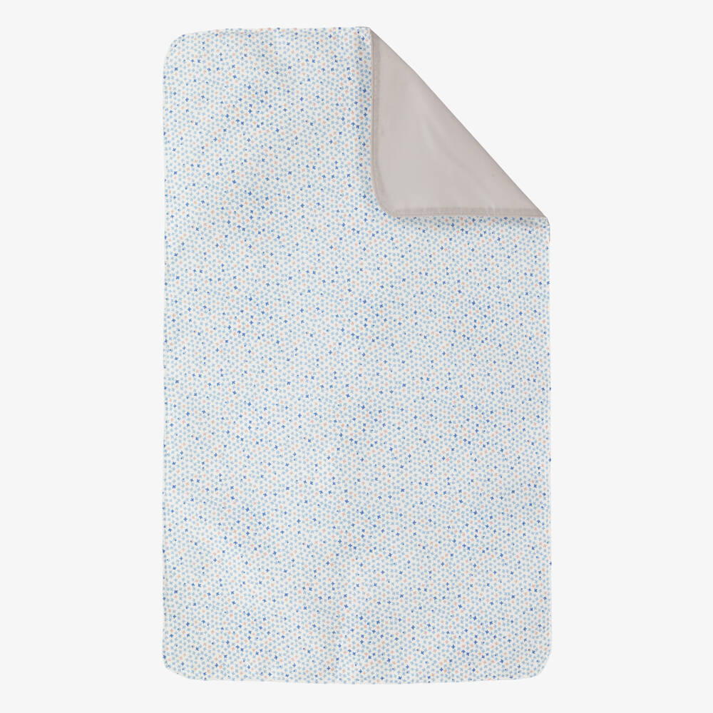 Mayoral-Blue Cotton Changing Bag (37cm) | Childrensalon Outlet