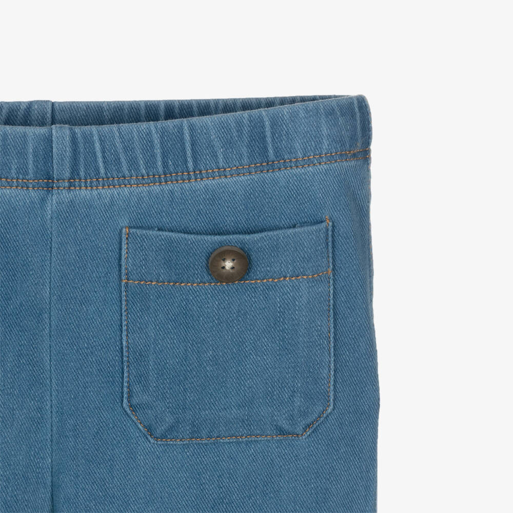Mayoral-Blue Falred Jeggings | Childrensalon Outlet
