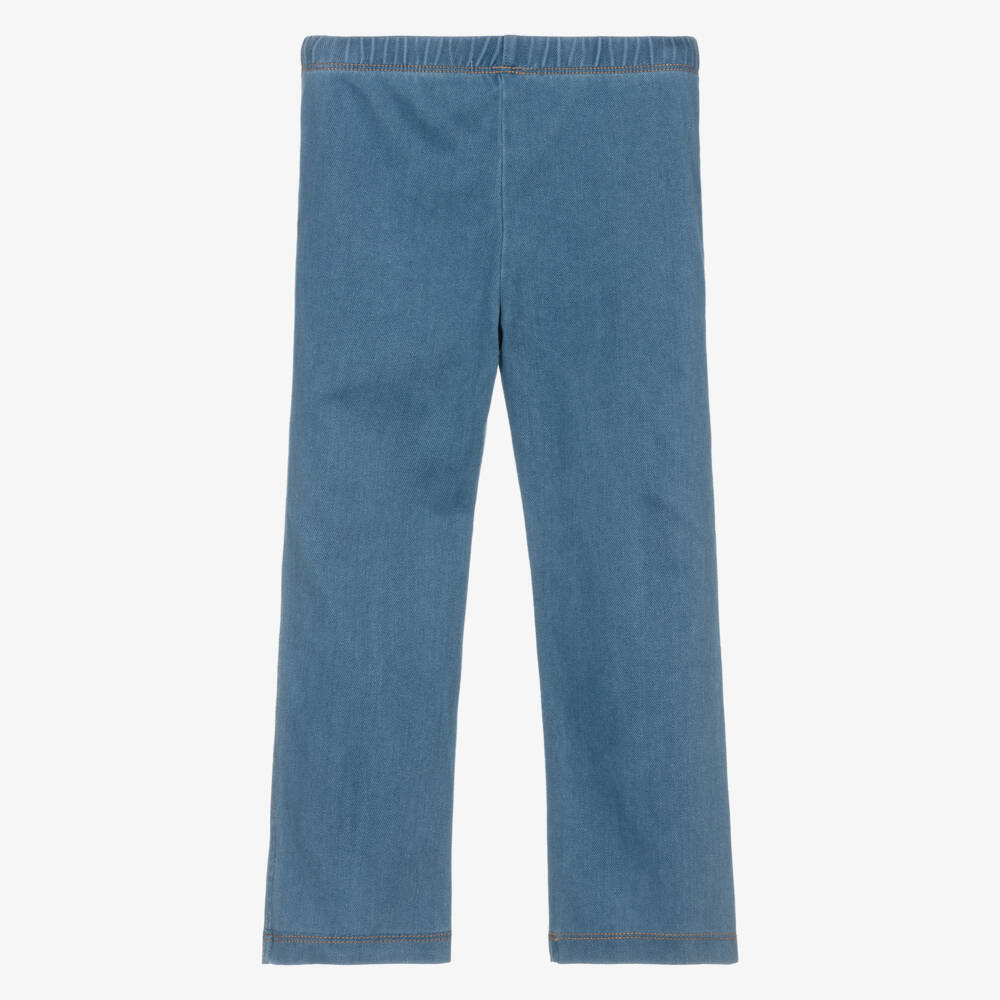 Mayoral-Blue Falred Jeggings | Childrensalon Outlet