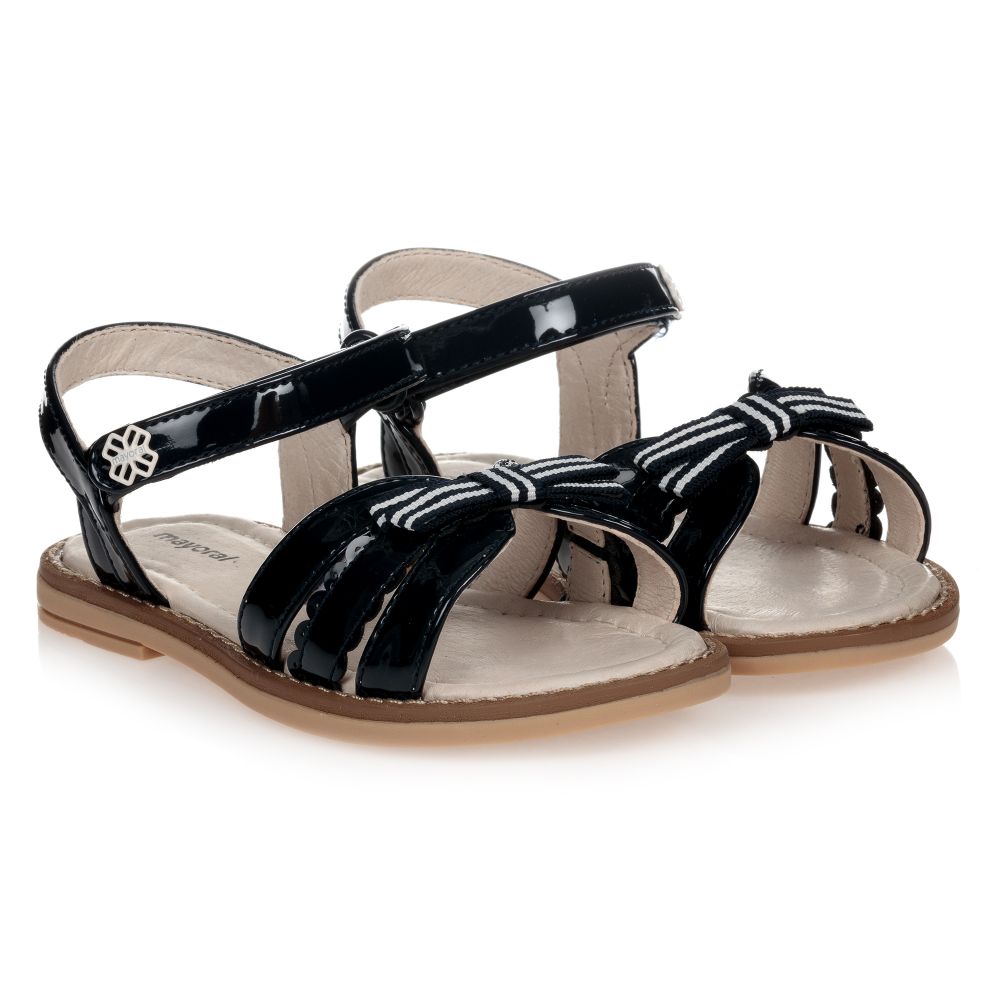 Mayoral - Sandalias azules de piel sintética | Childrensalon Outlet