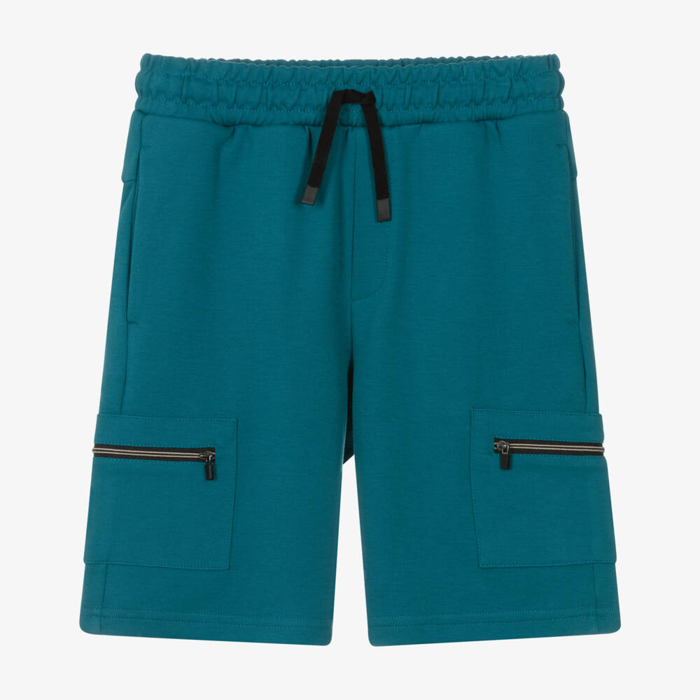 Mayoral Nukutavake-Blue Jersey Short | Childrensalon Outlet