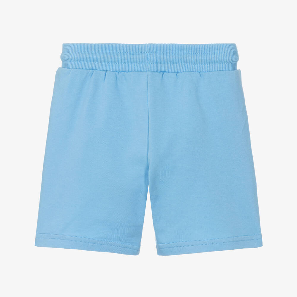 Mayoral-Blue Jersey Shorts | Childrensalon Outlet