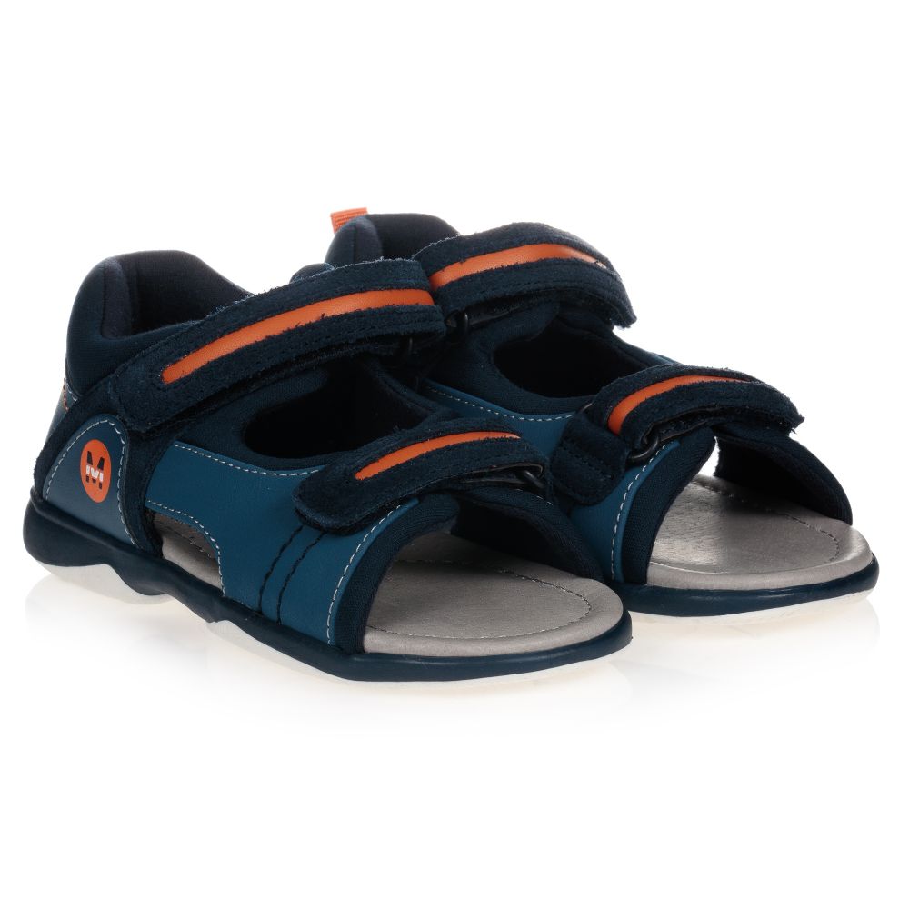 Mayoral - Sandalen in Blau und Orange | Childrensalon