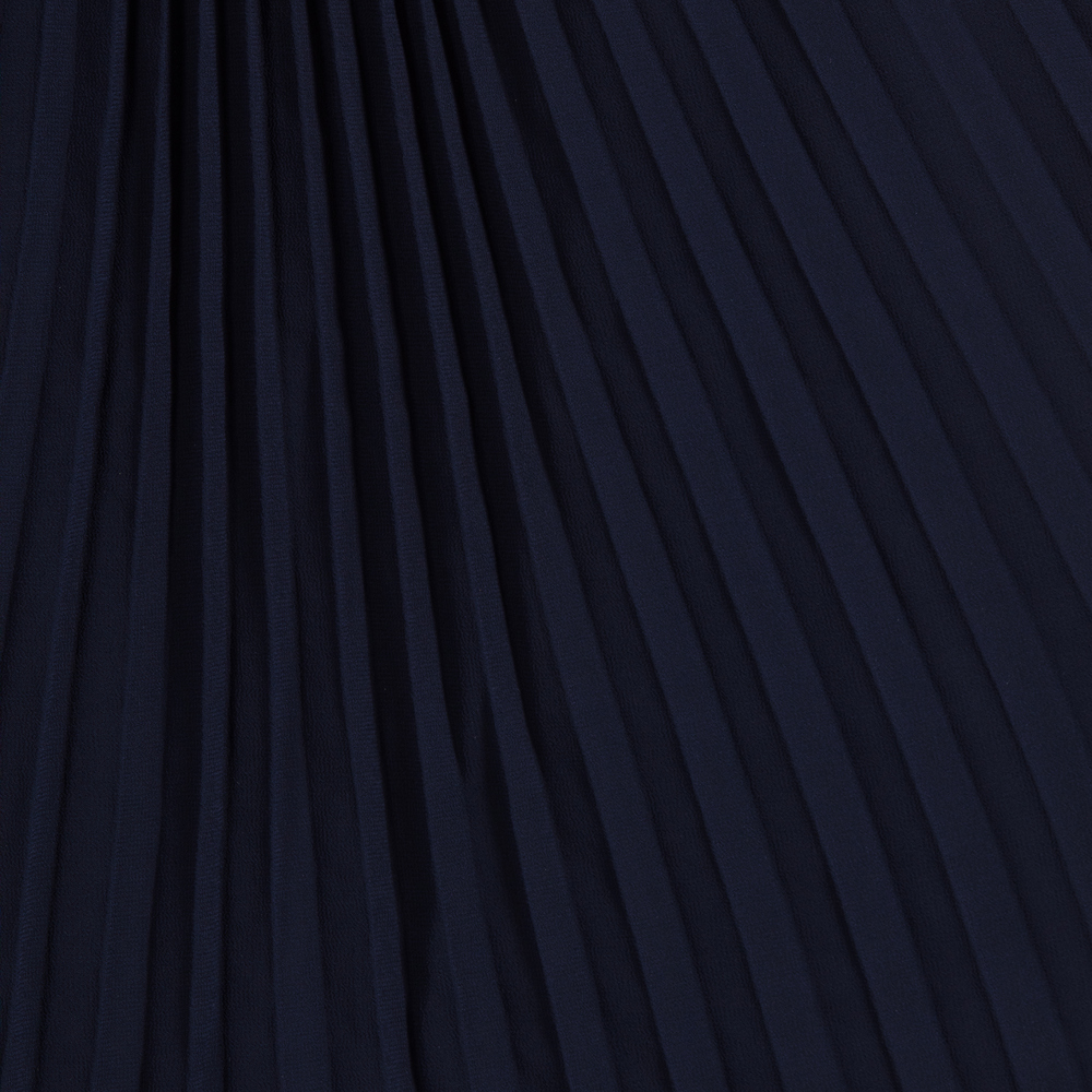 Mayoral-Blue Pleated Chiffon Dress | Childrensalon Outlet