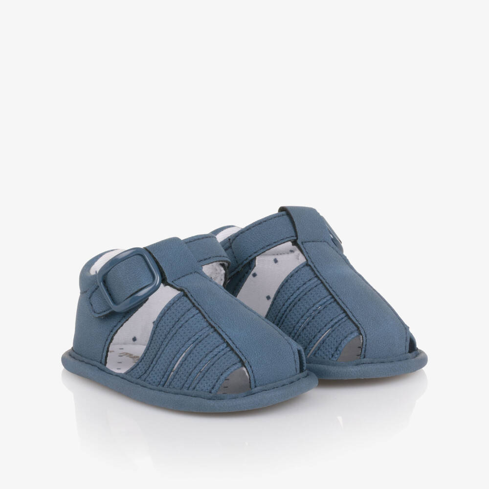 Mayoral Newborn-Blue Sandal Pre Walker | Childrensalon Outlet