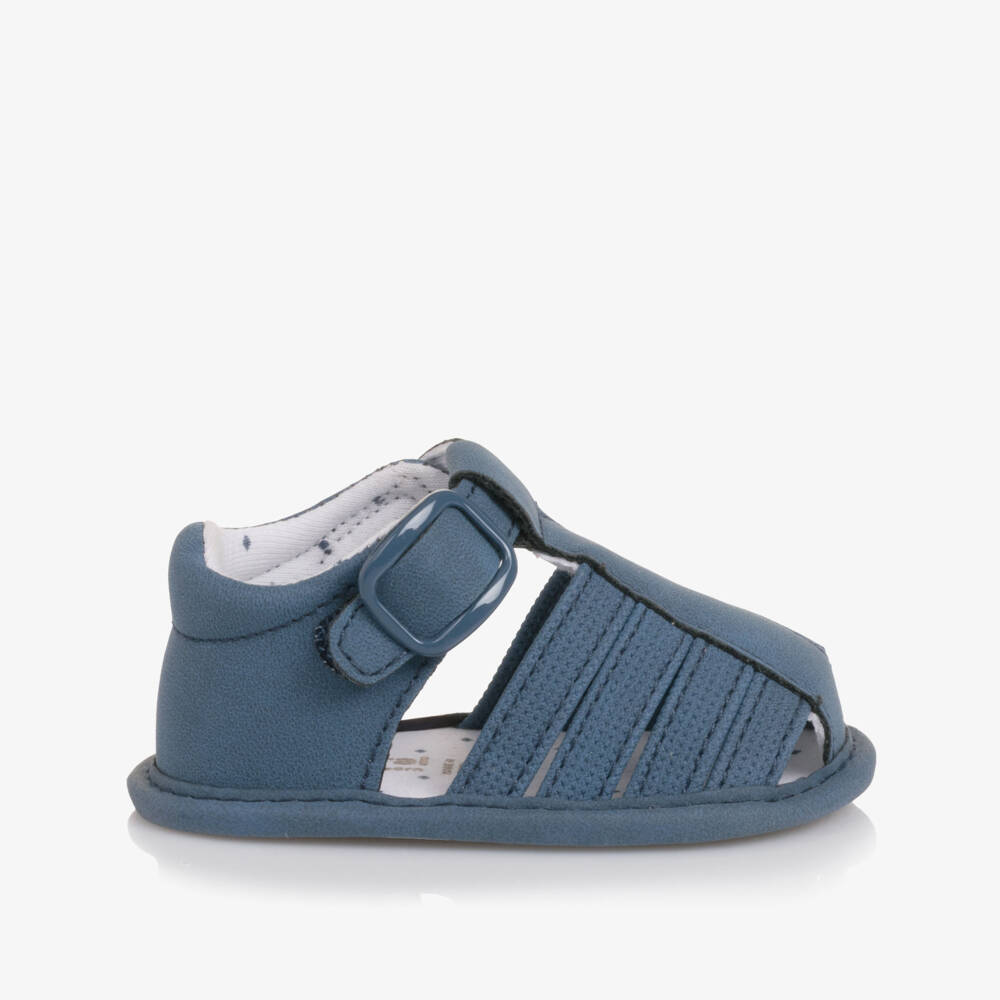 Mayoral Newborn-Blue Sandal Pre Walker | Childrensalon Outlet