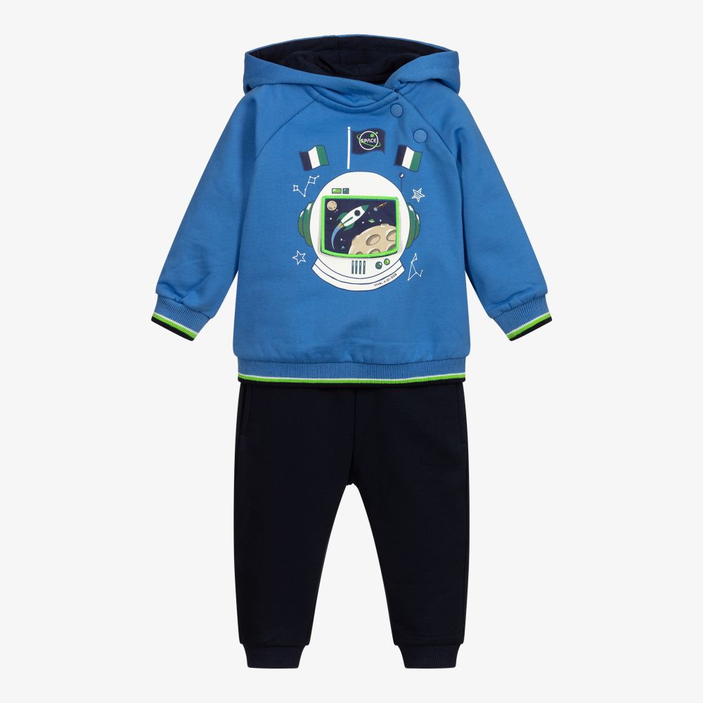 Mayoral - Blue Space Tracksuit | Childrensalon