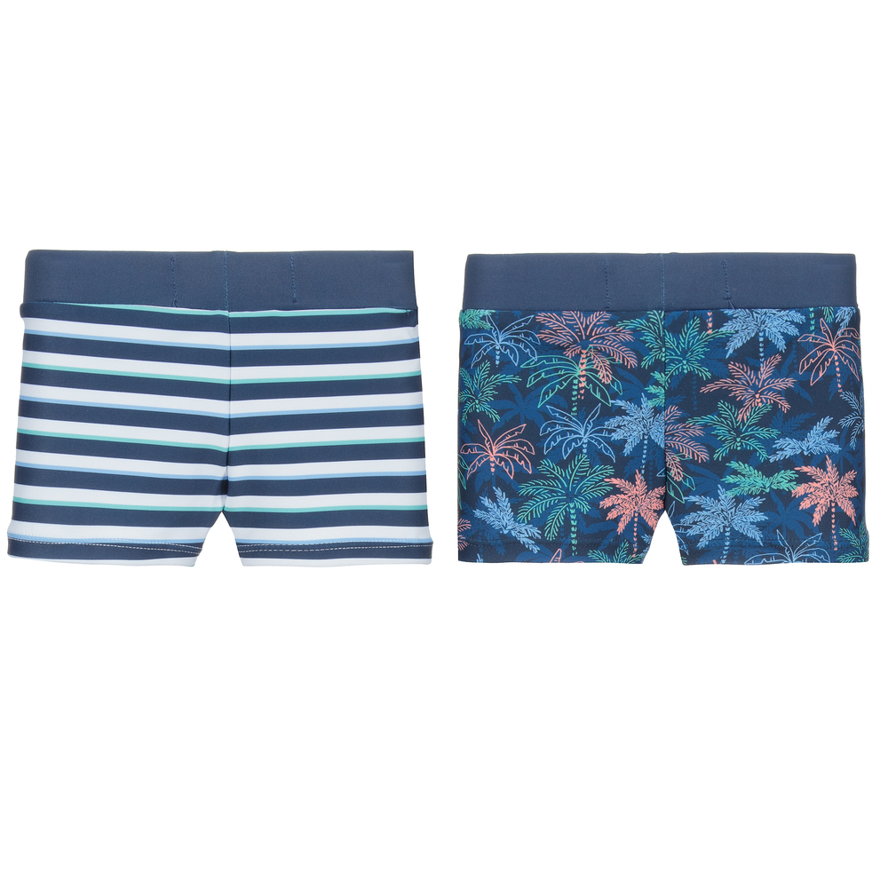 Mayoral-Синие шорты для плавания (2 пары) | Childrensalon Outlet