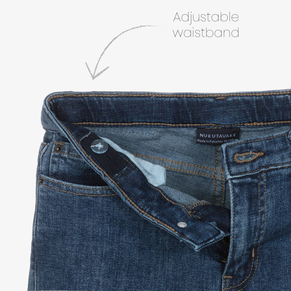Mayoral Nukutavake-Blue Wash Jean | Childrensalon Outlet