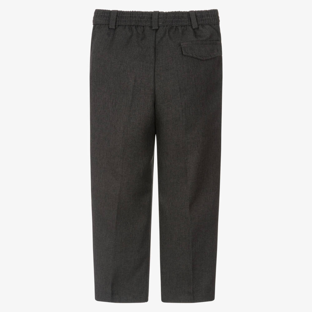 Mayoral-Boy Grey Trousers | Childrensalon Outlet
