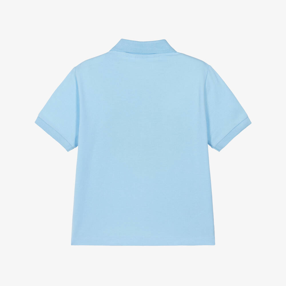 Mayoral-Boy's Sky Blue Polo Shirt | Childrensalon Outlet
