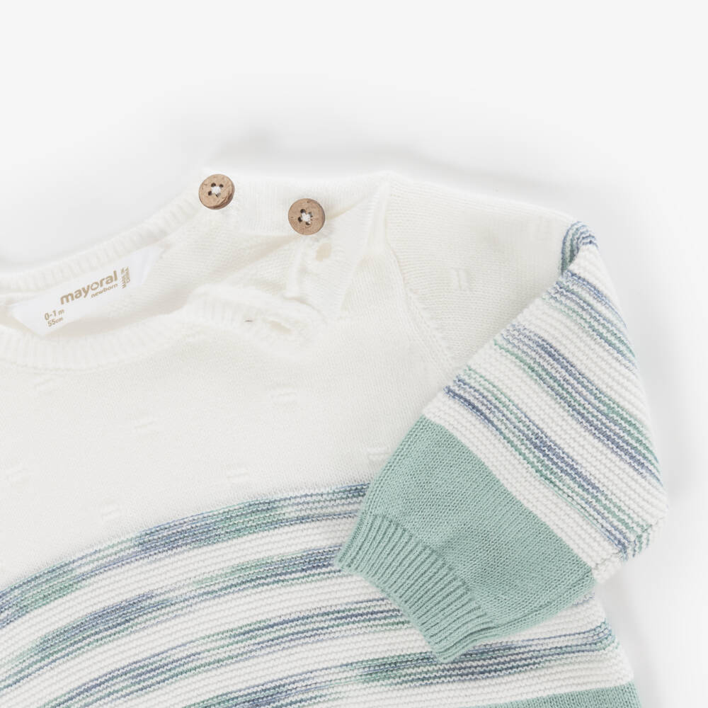 Mayoral Newborn-Boy's Soft Knit 2-Piece Set | Childrensalon Outlet