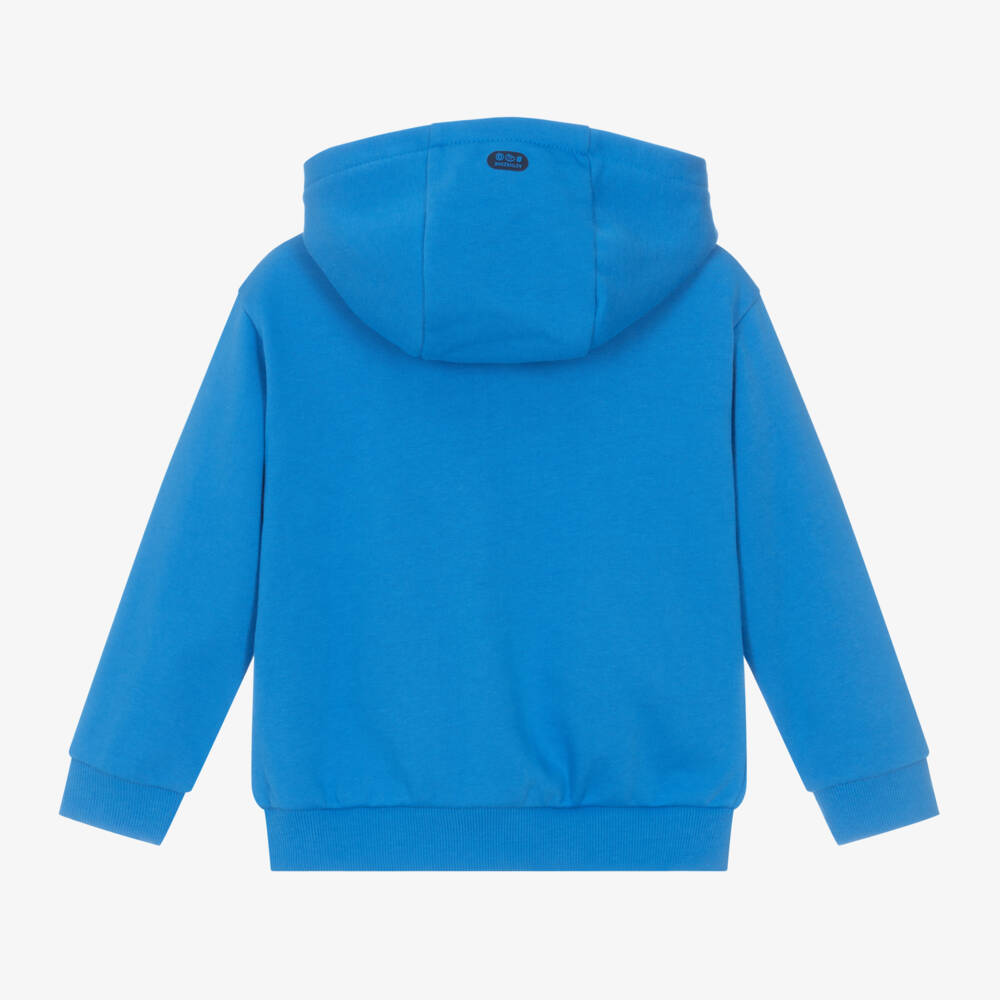 Mayoral-Boys Azure Hooded Jacket | Childrensalon Outlet