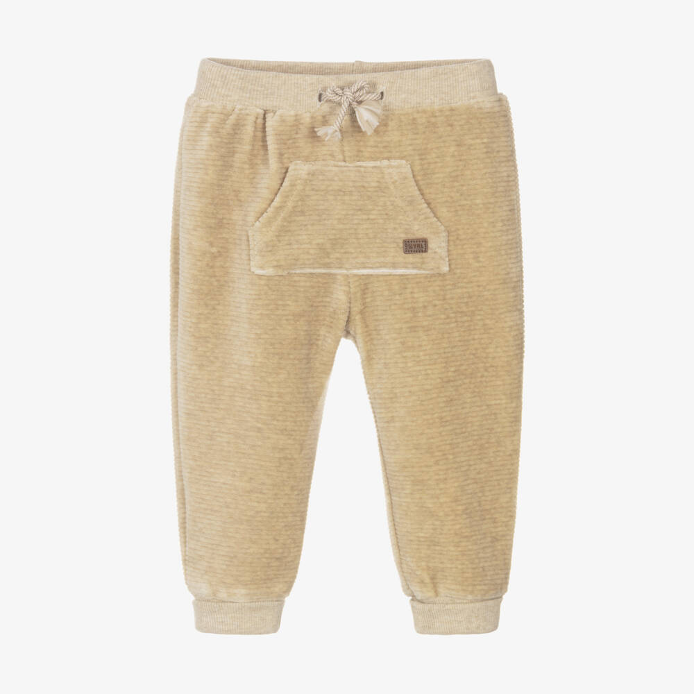 Mayoral Newborn-Boys Beige Corduroy Trousers | Childrensalon Outlet