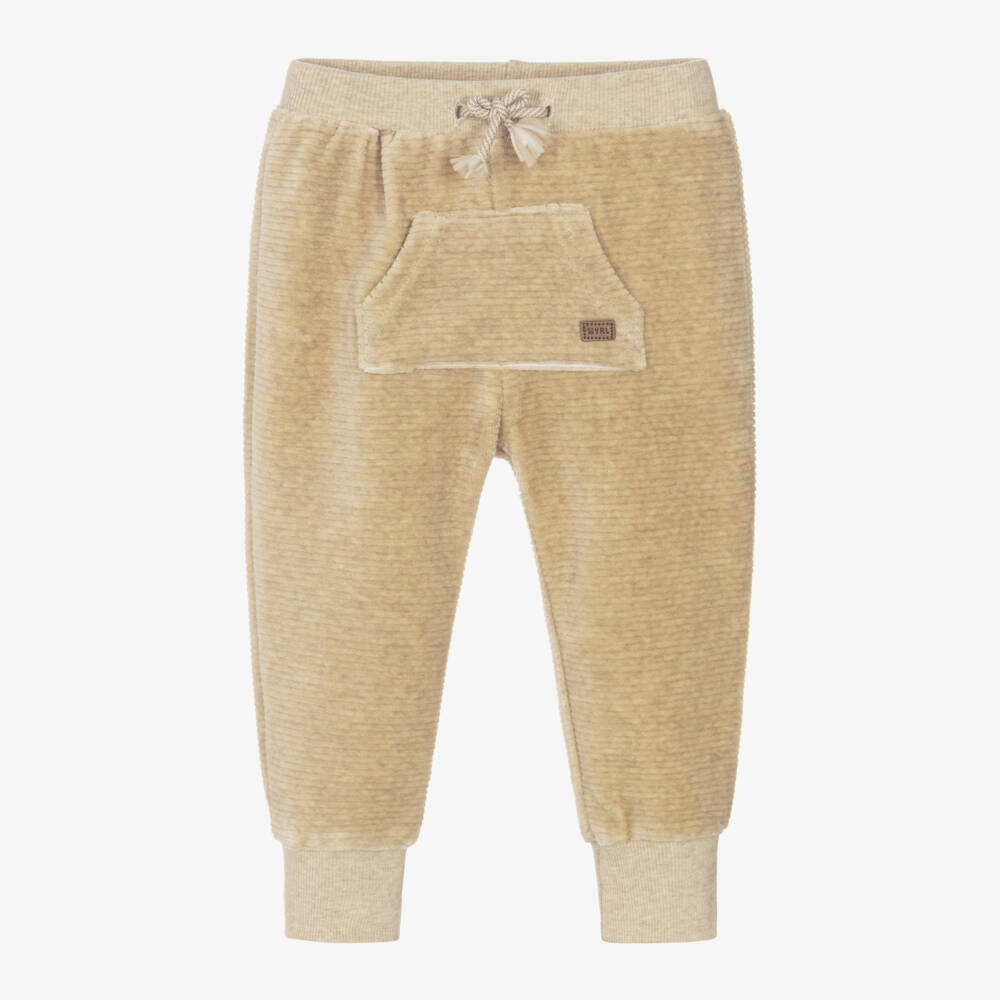 Mayoral Newborn-Boys Beige Corduroy Trousers | Childrensalon Outlet