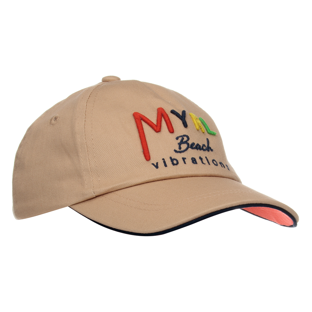 Mayoral - Casquette beige en coton Garçon | Childrensalon