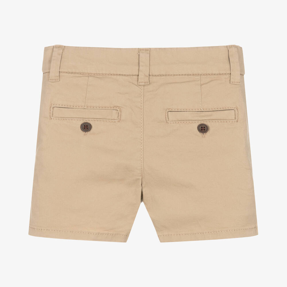 Mayoral-Бежевые хлопковые шорты | Childrensalon Outlet