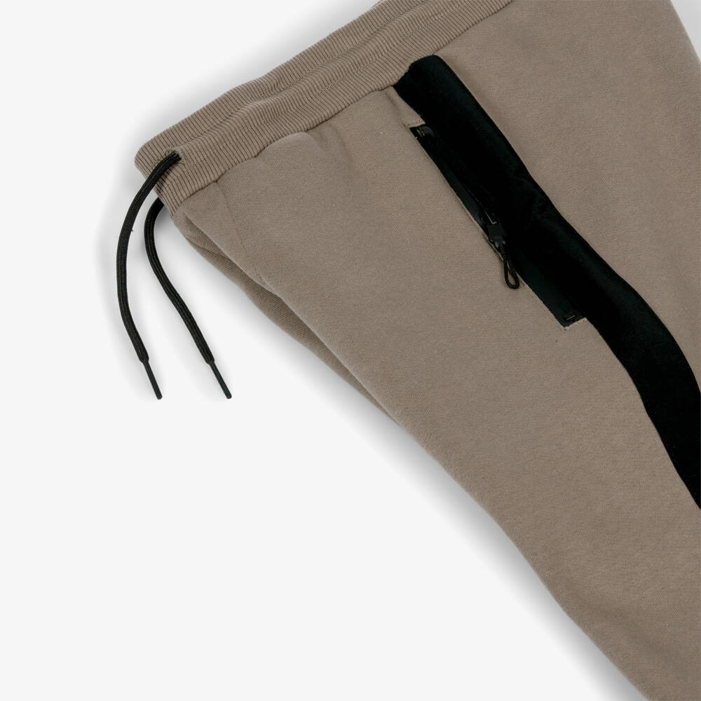 Mayoral Nukutavake-بنطلون جيرسي بيج للأولاد مع شريط | Childrensalon Outlet