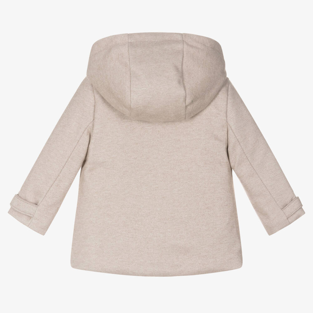 Mayoral-Boys Beige Toggle Coat | Childrensalon Outlet