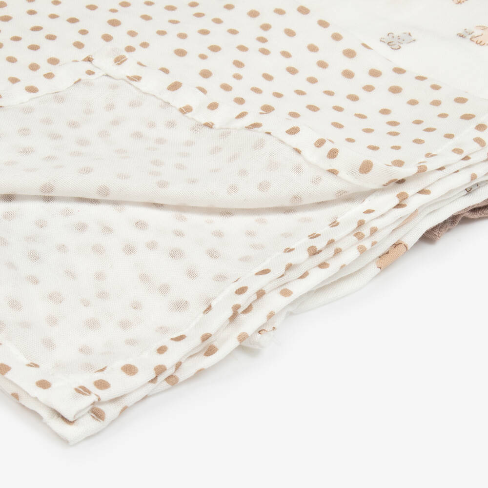 Mayoral Newborn-Boys Beige Trio Muslin Set | Childrensalon Outlet