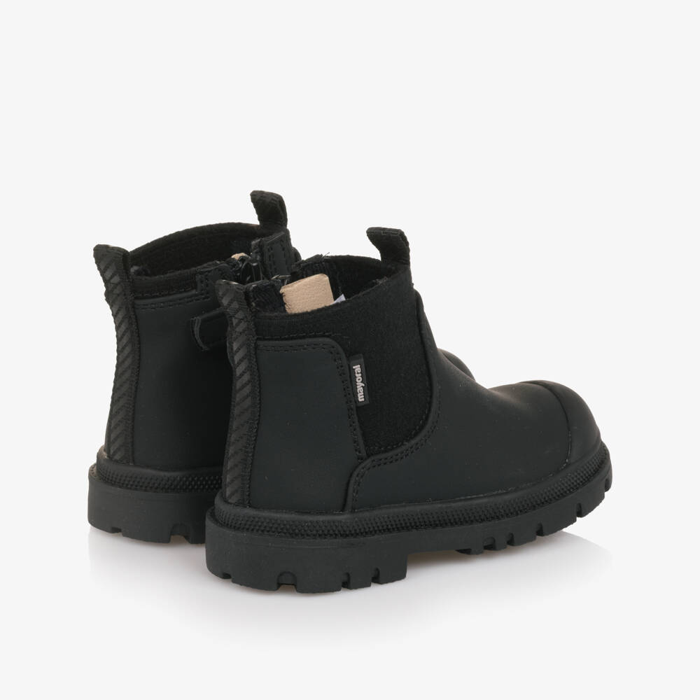 Mayoral-Boys Black Ankle Boot | Childrensalon Outlet