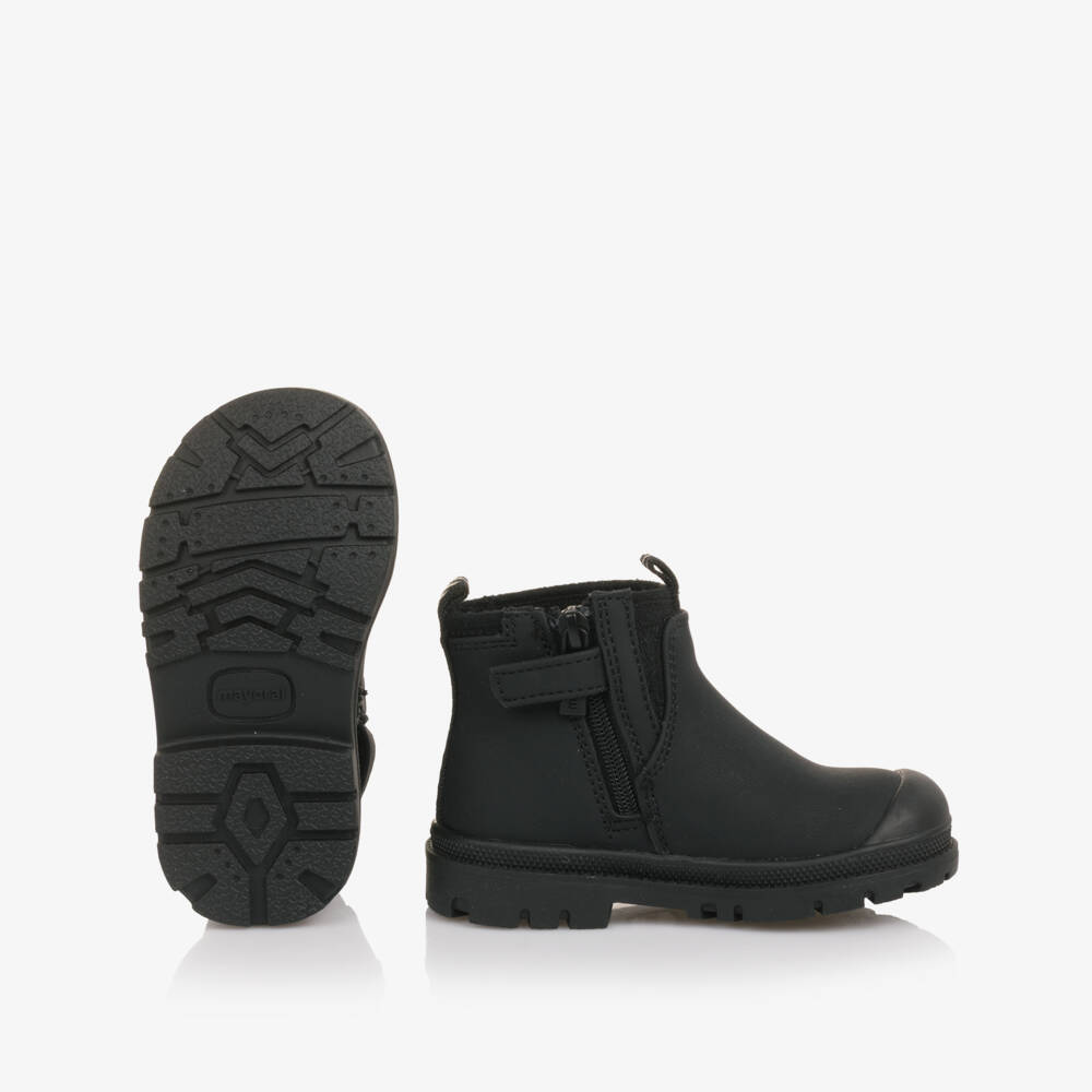 Mayoral-Boys Black Ankle Boot | Childrensalon Outlet
