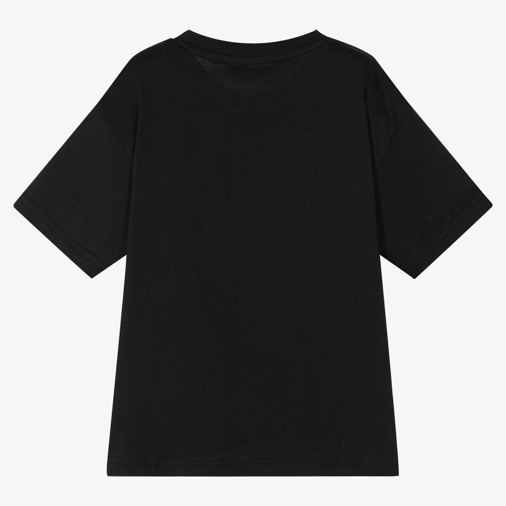 Mayoral Nukutavake-تيشيرت قطن مستدام لون أسود للأولاد | Childrensalon Outlet