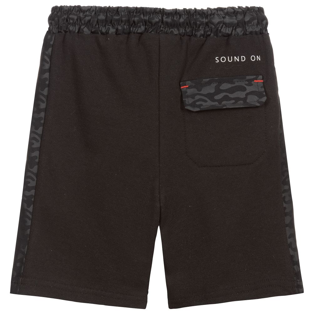 Mayoral-Boys Black Jersey Shorts | Childrensalon Outlet