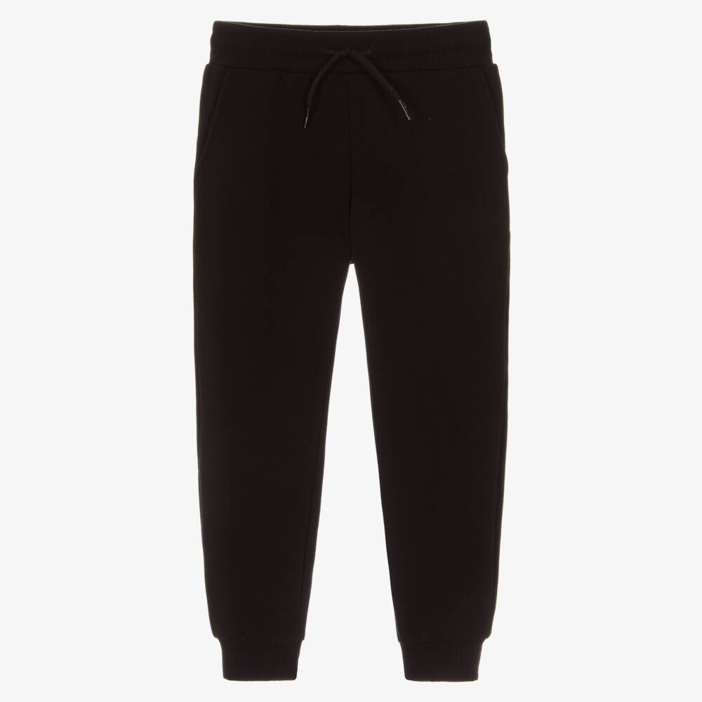 Mayoral-Boys Black Jersey Trousers | Childrensalon Outlet