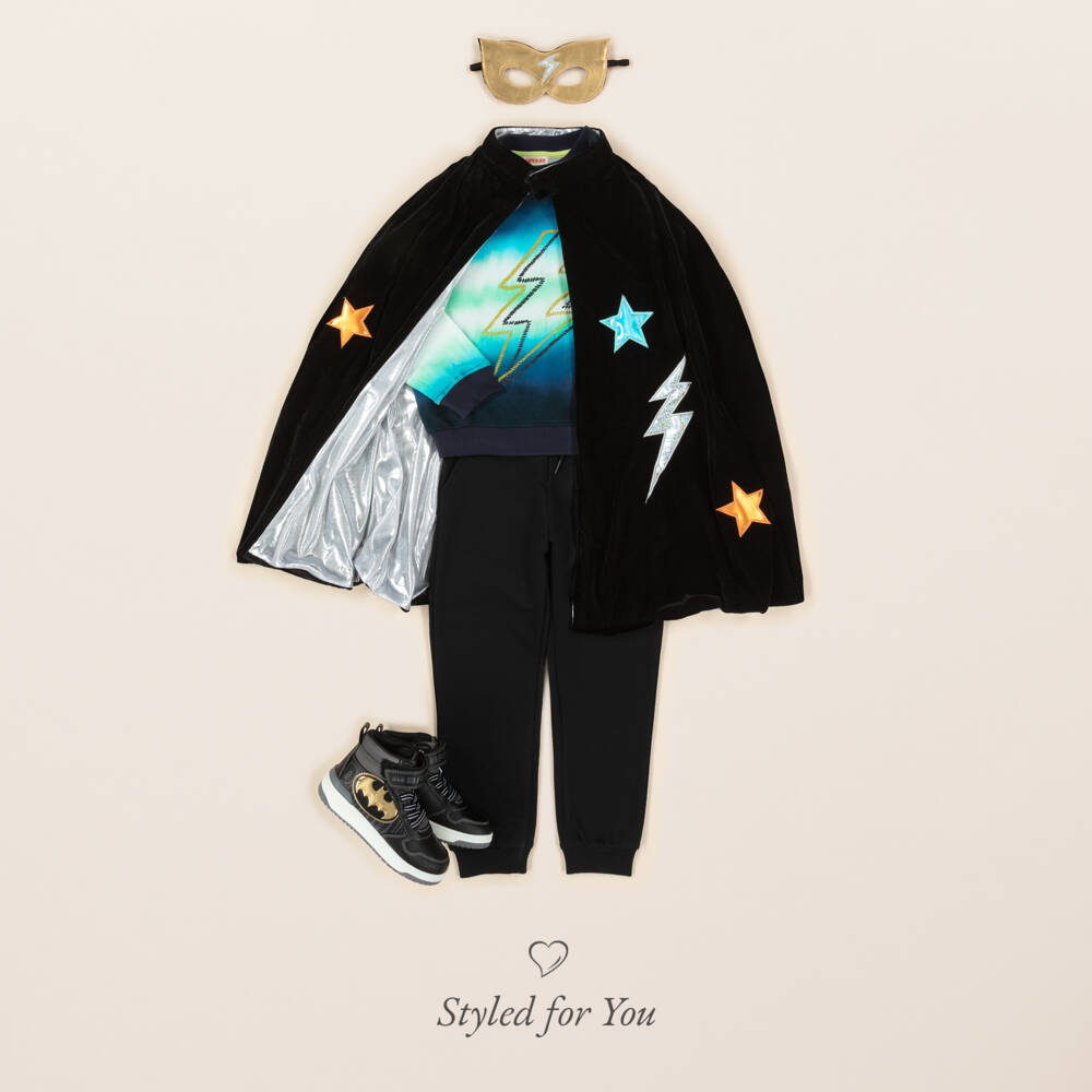 Mayoral-Boys Black Jersey Trousers | Childrensalon Outlet