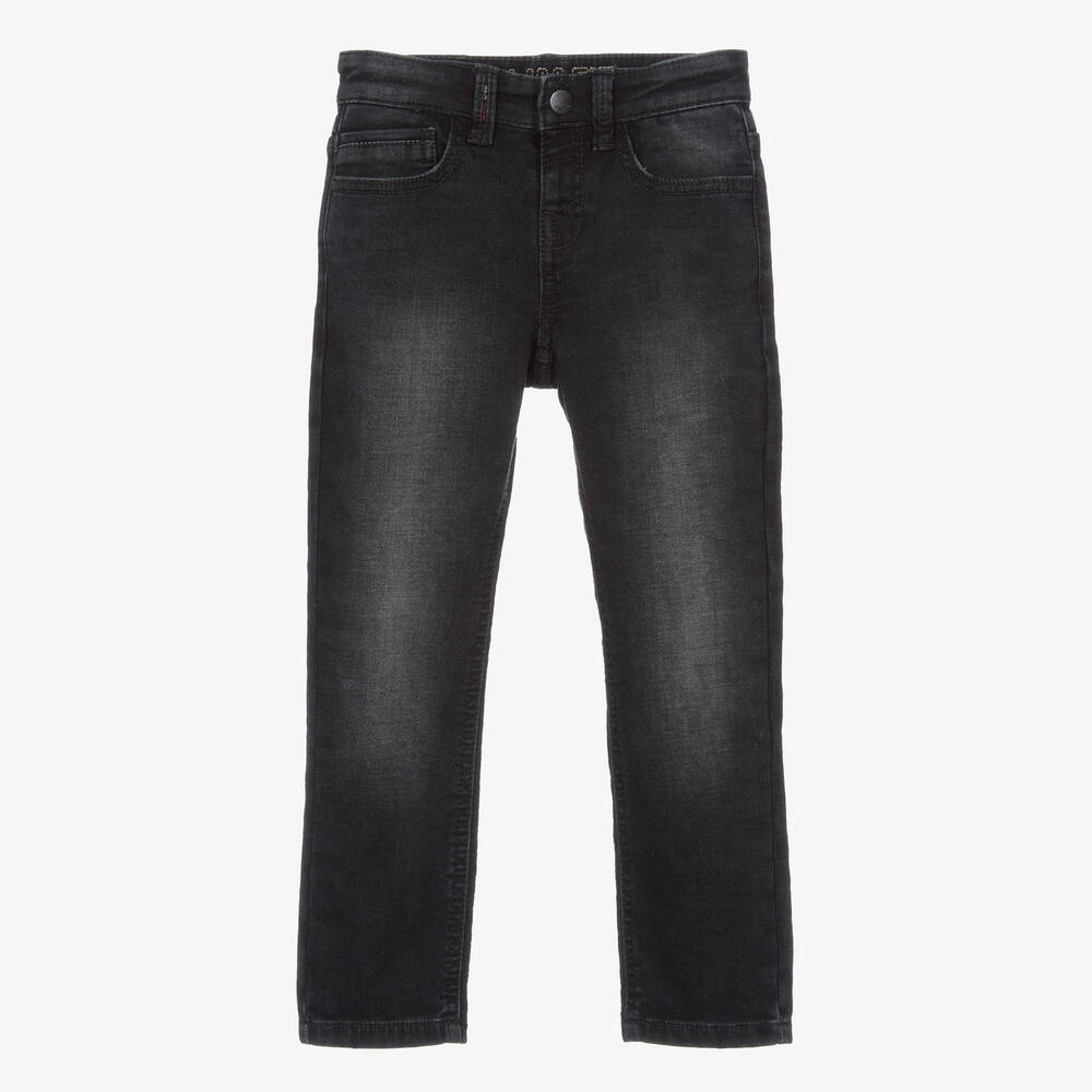 Mayoral - Boys Black Slim Fit Jeans | Childrensalon