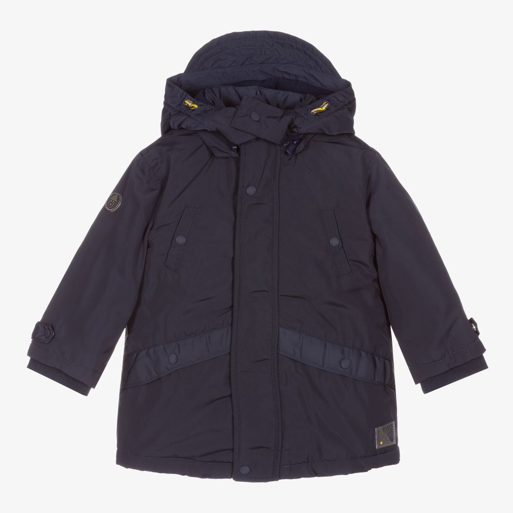 Mayoral - Boys Blue 2-in-1 Coat & Gilet | Childrensalon