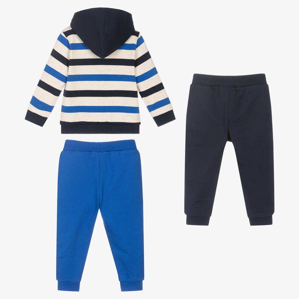 Mayoral-Boys Blue 3 Piece Tracksuit | Childrensalon Outlet