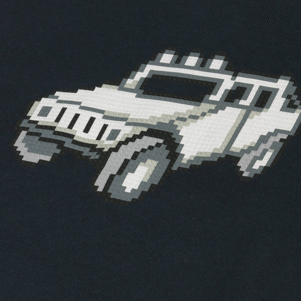 Mayoral-Boys Blue Car Graphic Sweatshirt | Childrensalon Outlet