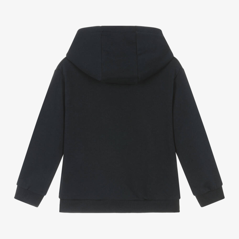 Mayoral-Boys Blue Car Graphic Sweatshirt | Childrensalon Outlet