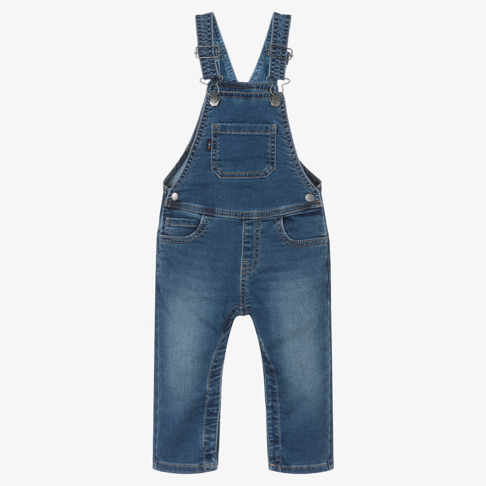 Mayoral - Salopette bleue en denim Garçon | Childrensalon