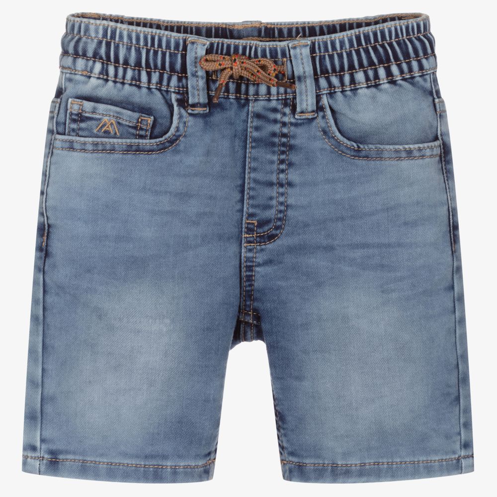 Mayoral - Blaue Baumwolljersey-Shorts (J) | Childrensalon