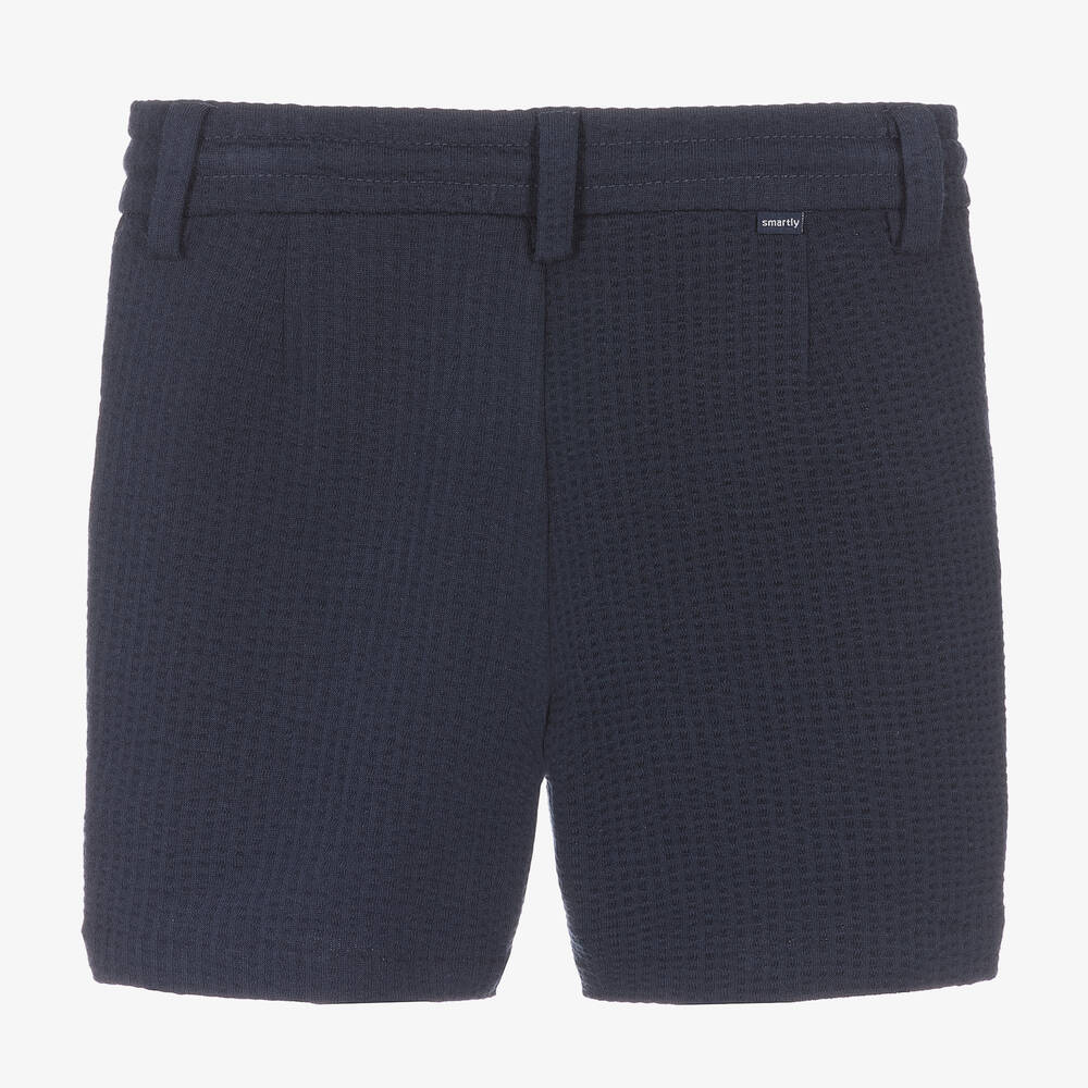 Mayoral-شورت أطفال ولادي قطن جيرسي لون كحلي | Childrensalon Outlet