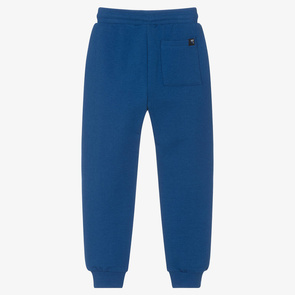 Blue on sale cotton joggers