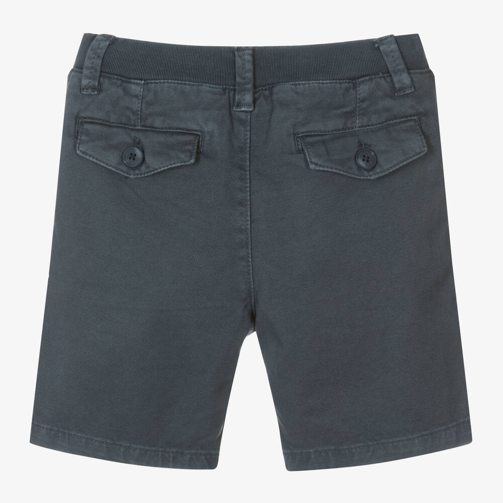 Mayoral-شورت قطن لون كحلي للأولاد | Childrensalon Outlet