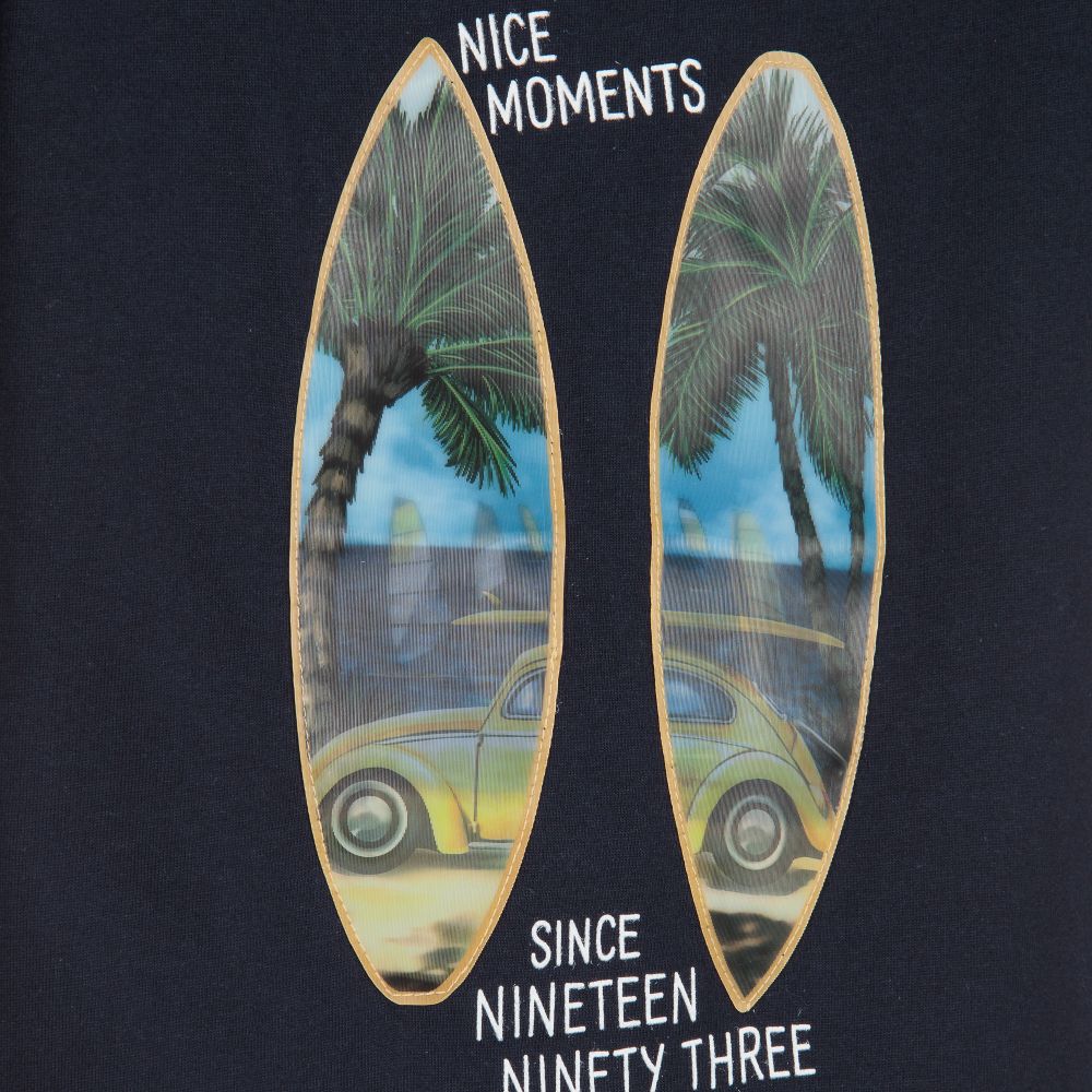 مايورال-تيشيرت قطن لون كحلي للأولاد | Childrensalon Outlet