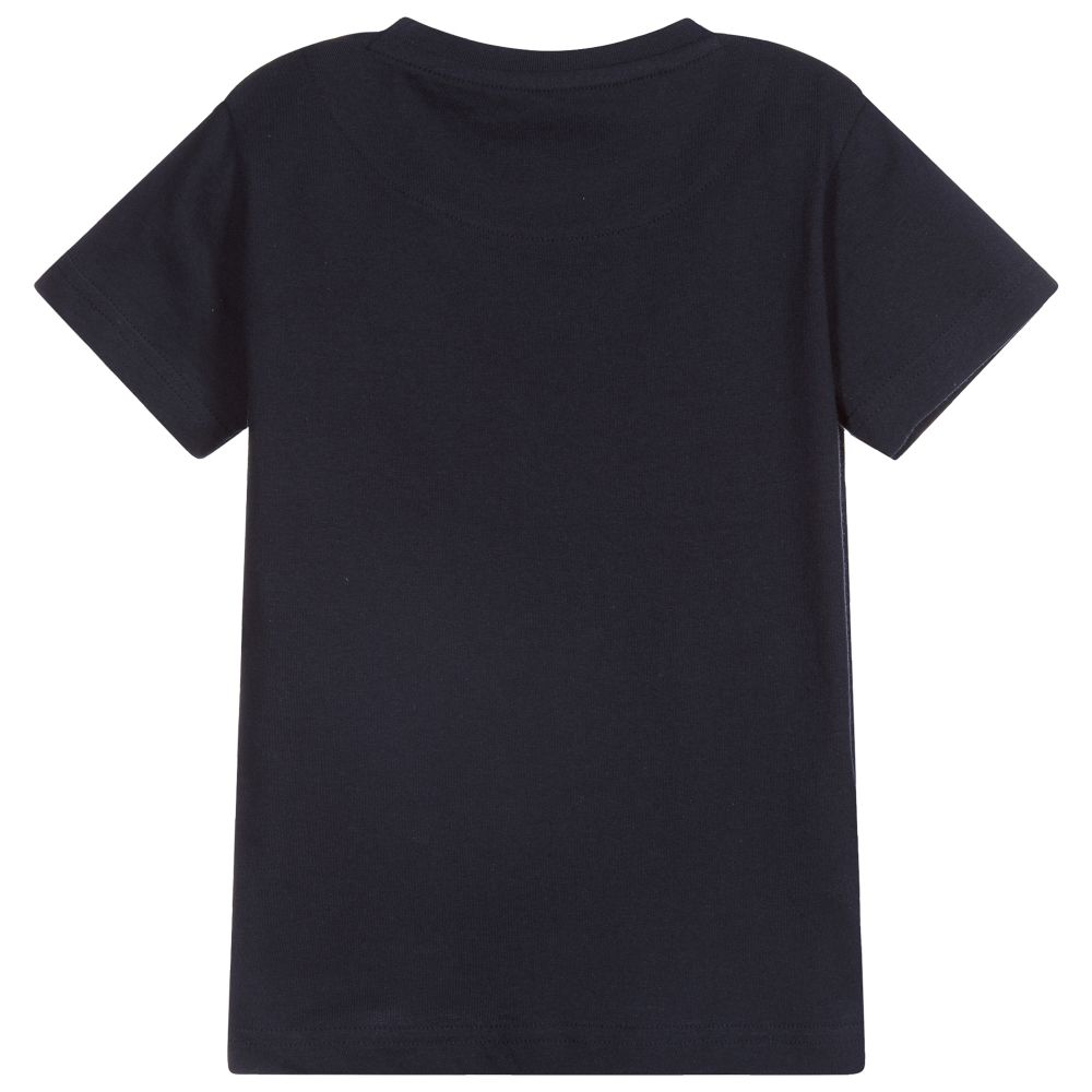 مايورال-تيشيرت قطن لون كحلي للأولاد | Childrensalon Outlet