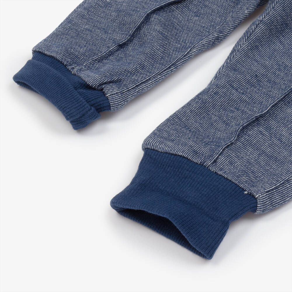 Mayoral Newborn-Boys Blue Cotton Track Sets | Childrensalon Outlet