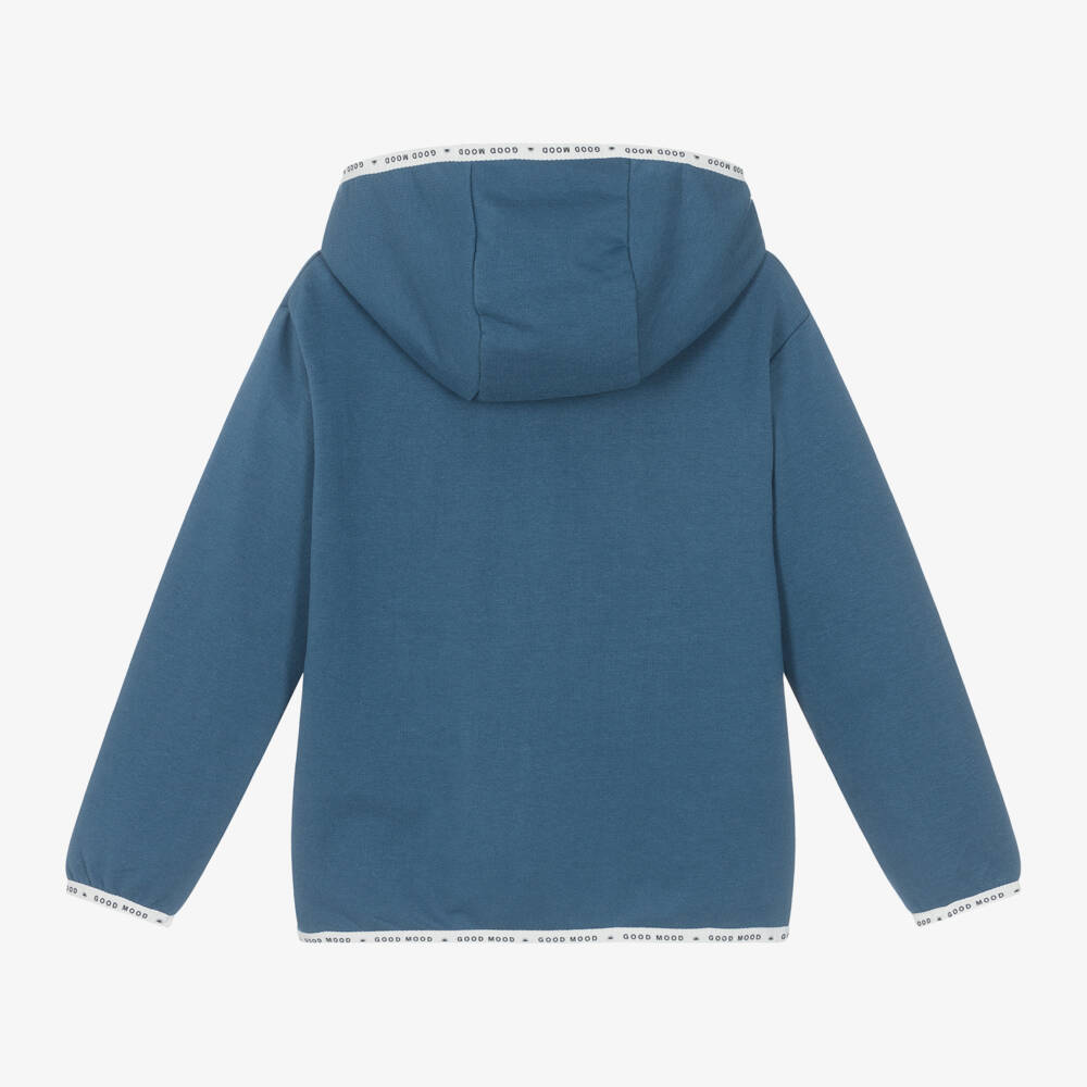 Mayoral Quilted Zip-Up Hoodie Jacket