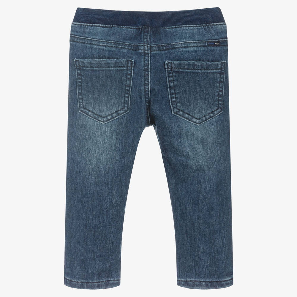 مايورال-جينز أطفال ولادي قطن دنيم لون أزرق | Childrensalon Outlet