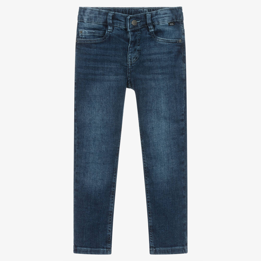Mayoral-Boys Blue Denim Jeans | Childrensalon Outlet